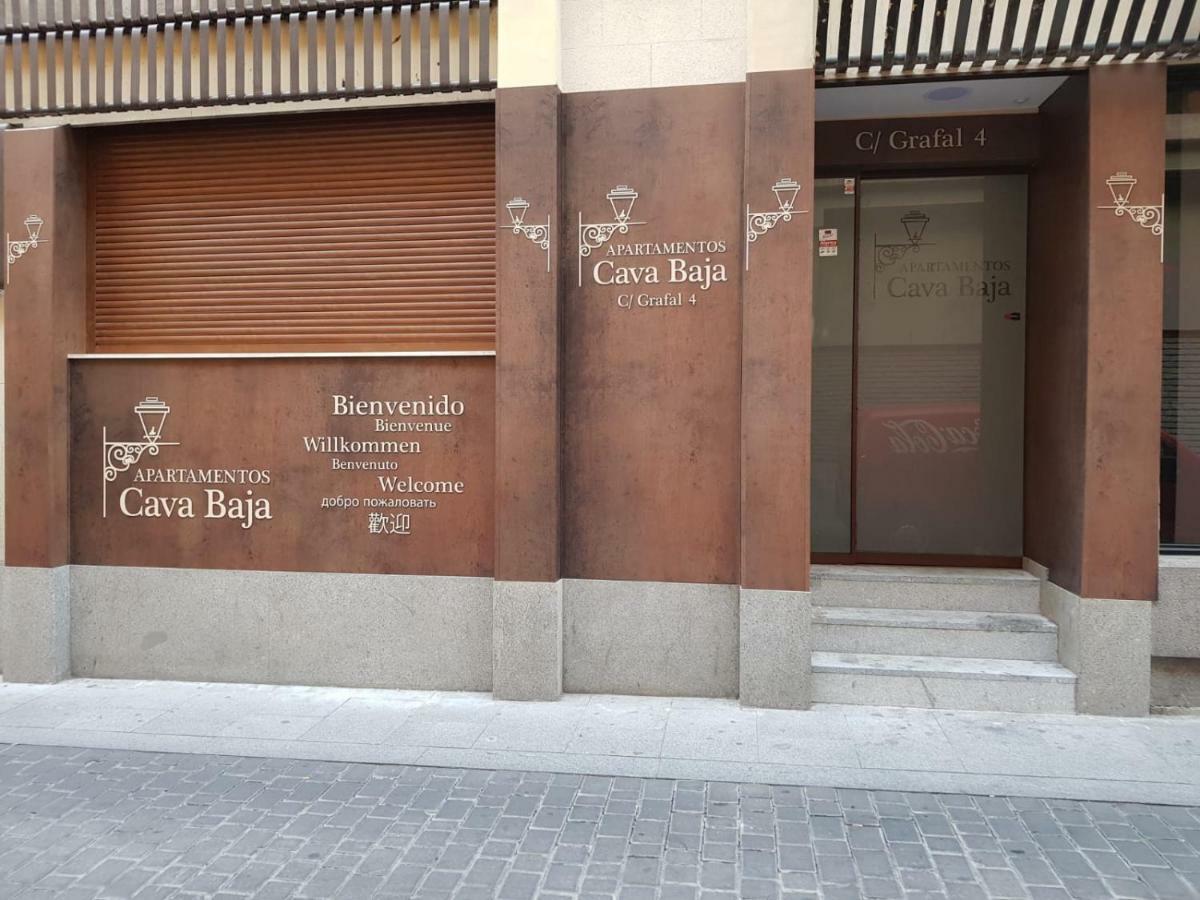 Apartamentos Cava Baja Madrid Exteriör bild