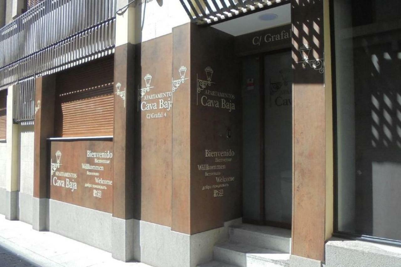 Apartamentos Cava Baja Madrid Exteriör bild